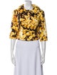 Carolina Herrera Floral Print Evening Jacket