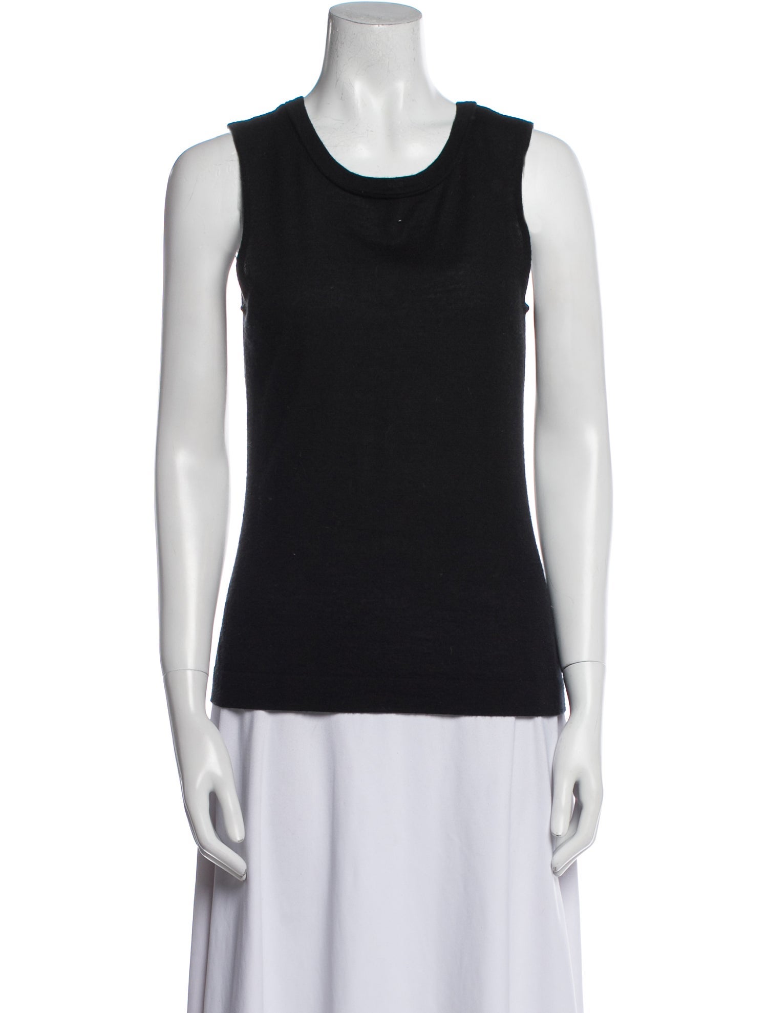 Carolina Herrera Silk Scoop Neck Sweater