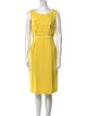 Carolina Herrera Virgin Wool Knee-Length Dress