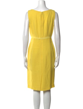 Carolina Herrera Virgin Wool Knee-Length Dress