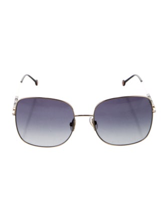Carolina Herrera Oversize Gradient Sunglasses