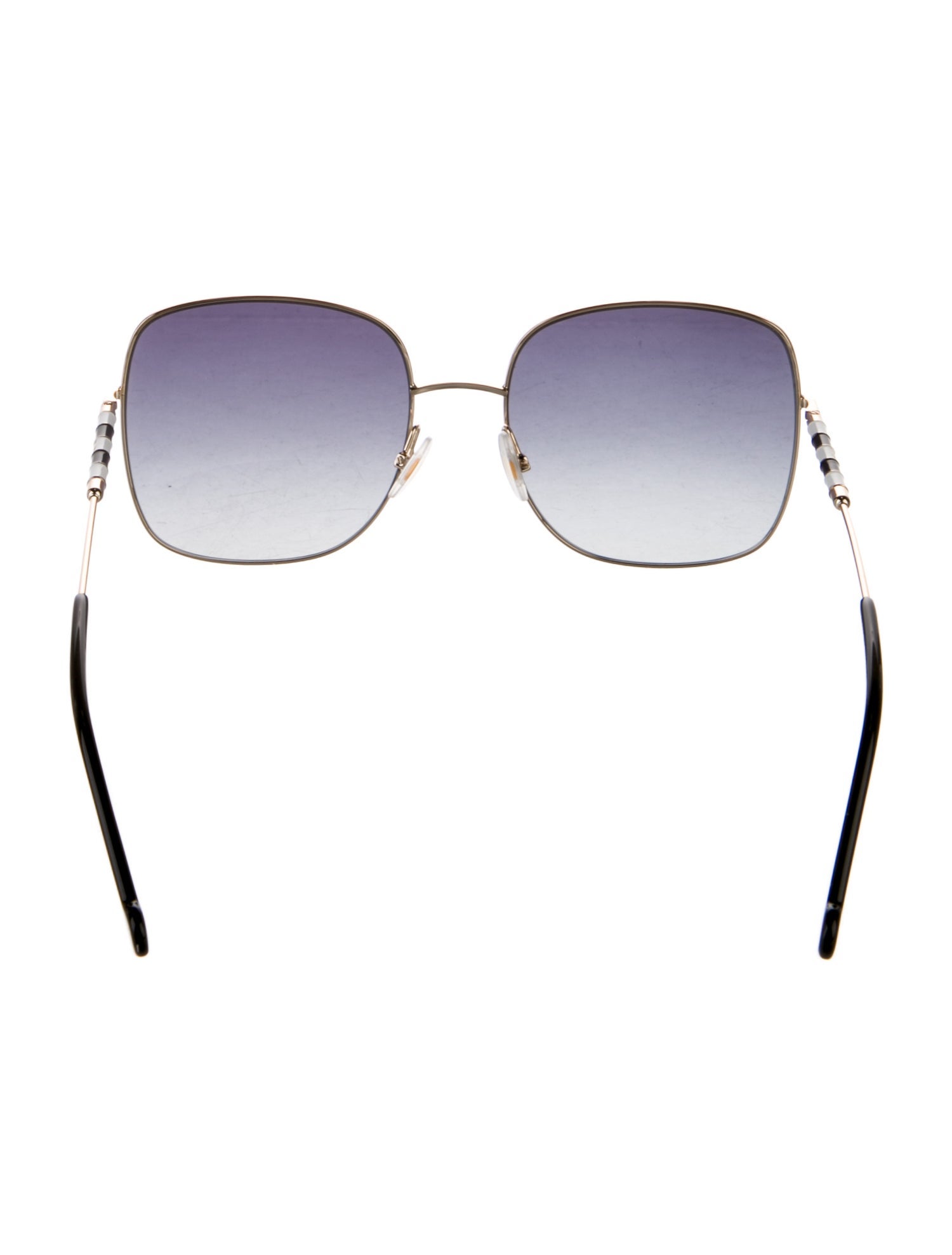 Carolina Herrera Oversize Gradient Sunglasses