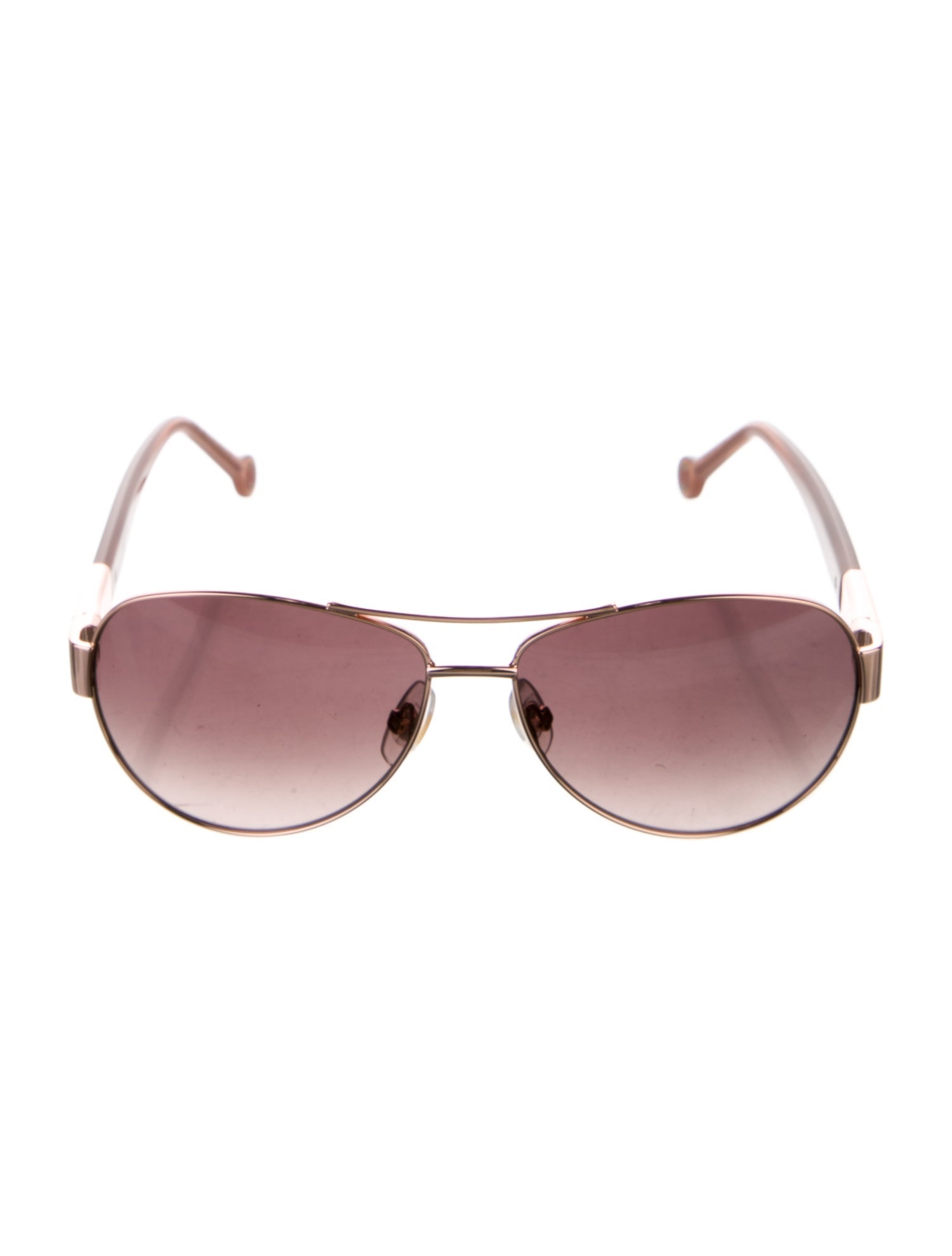 Carolina Herrera Aviator Gradient Sunglasses