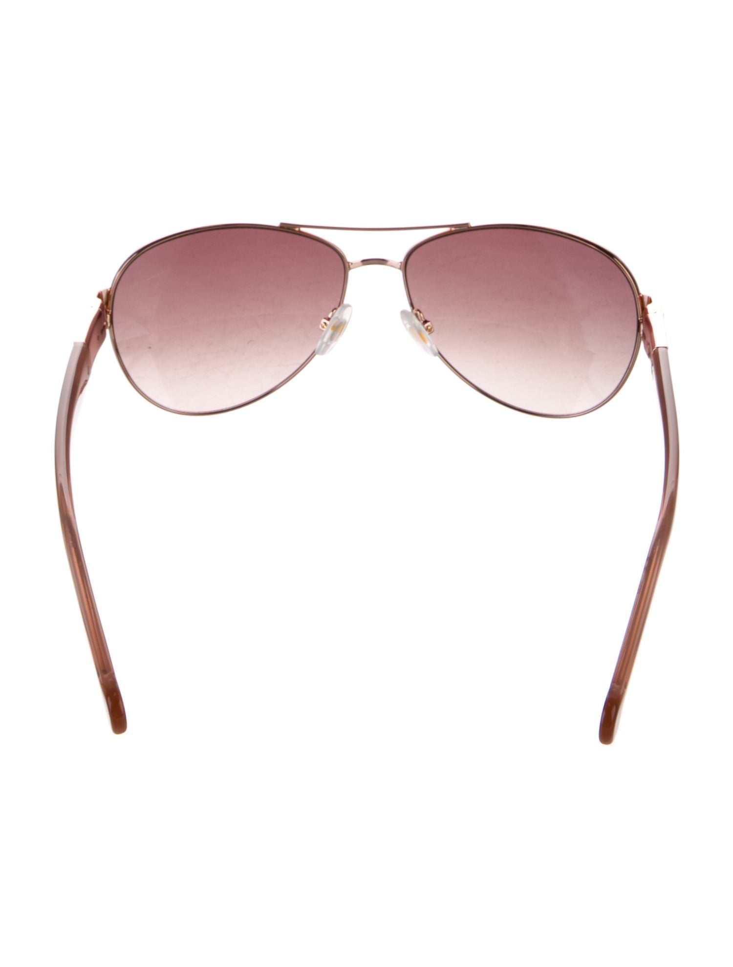 Carolina Herrera Aviator Gradient Sunglasses