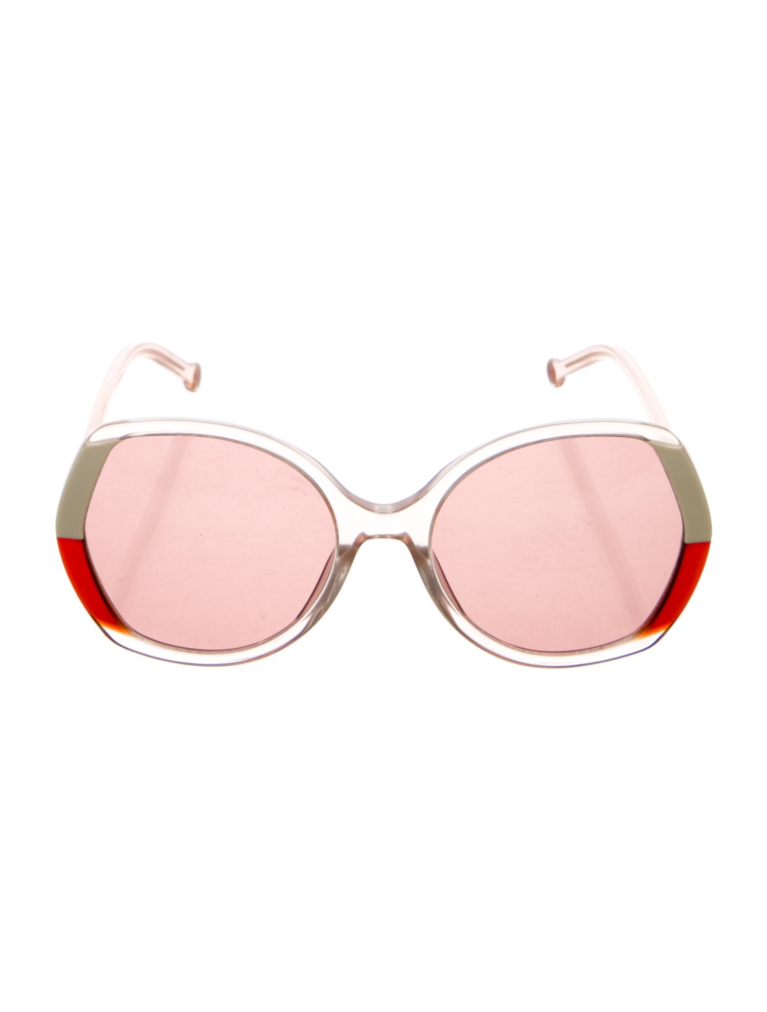 Carolina Herrera Oversize Tinted Sunglasses