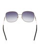 Carolina Herrera Oversize Gradient Sunglasses