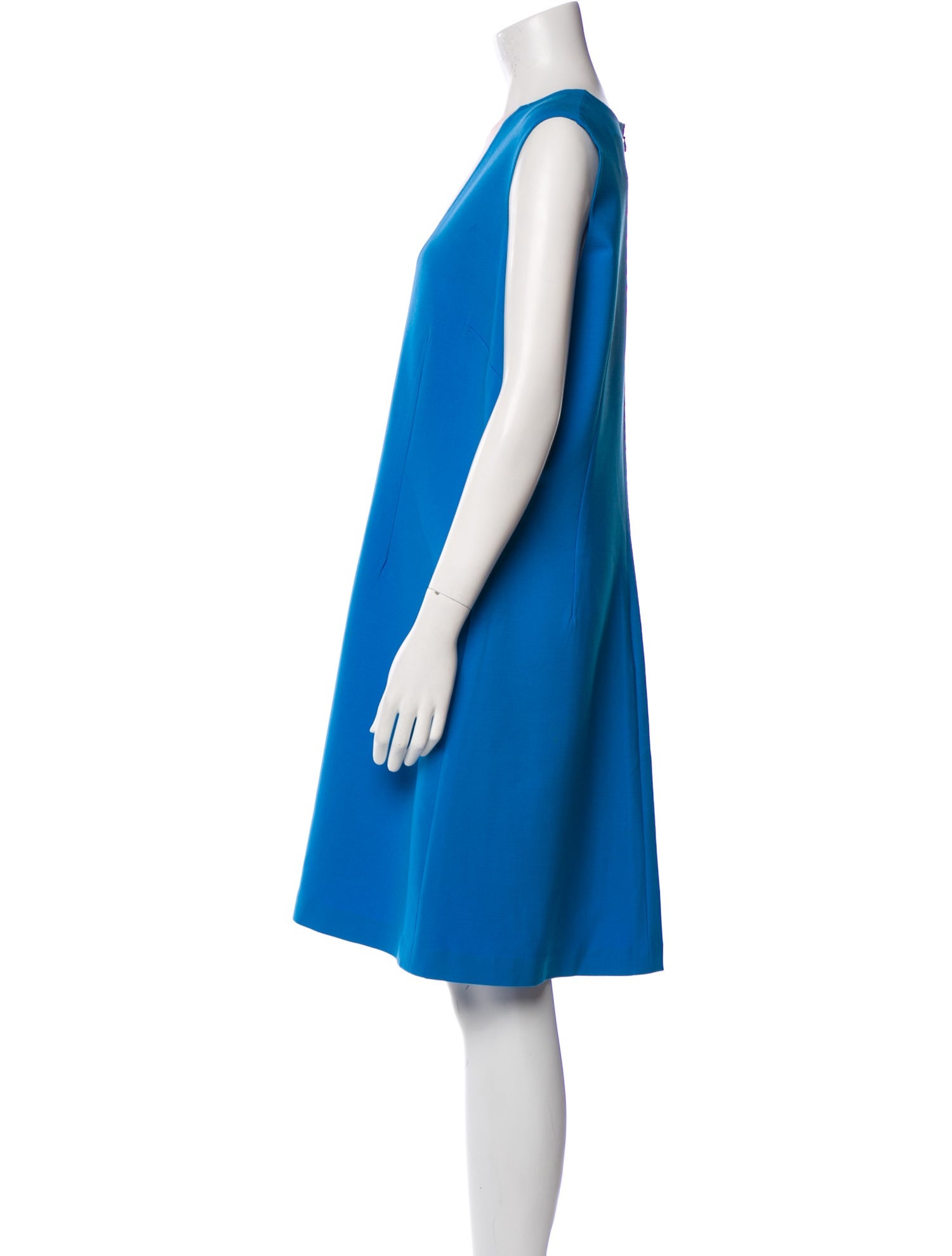 Carolina Herrera Virgin Wool Knee-Length Dress
