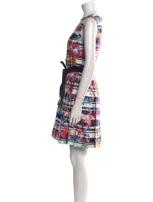 Carolina Herrera Printed Mini Dress
