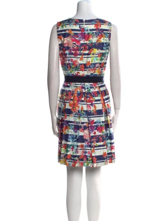 Carolina Herrera Printed Mini Dress