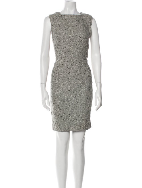 Carolina Herrera Wool Knee-Length Dress