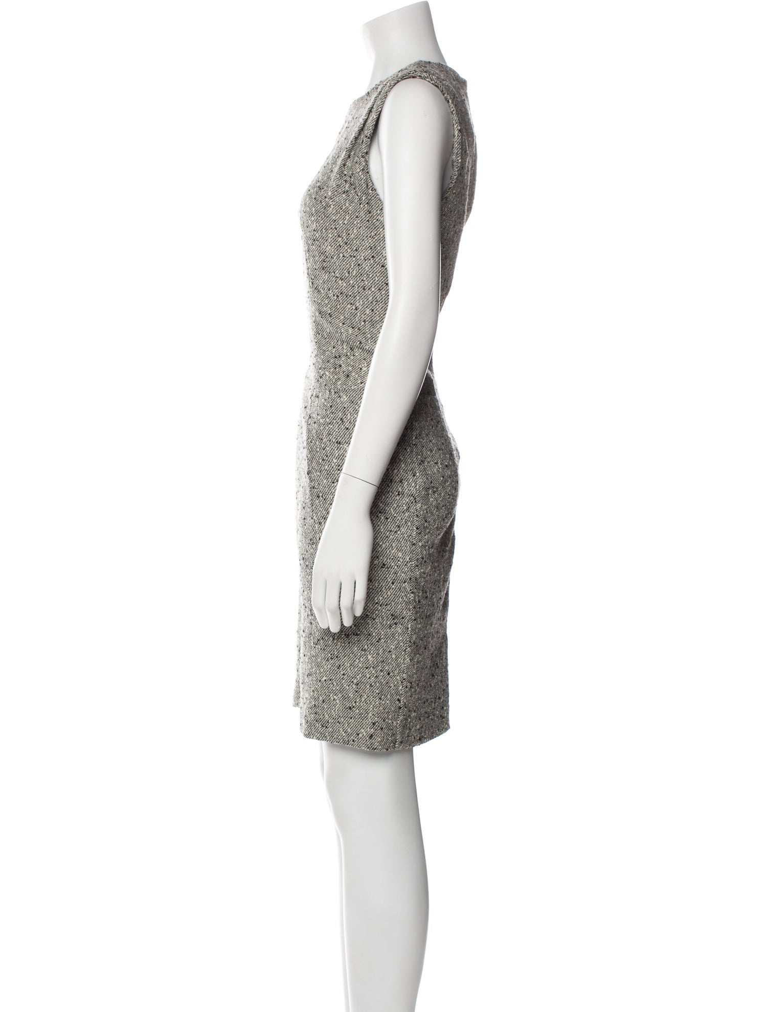 Carolina Herrera Wool Knee-Length Dress