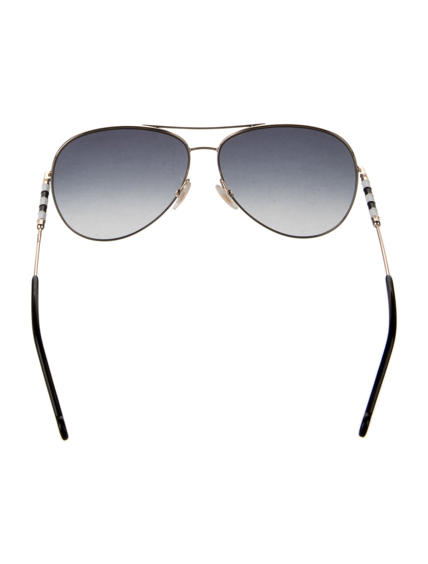 Carolina Herrera Aviator Gradient Sunglasses