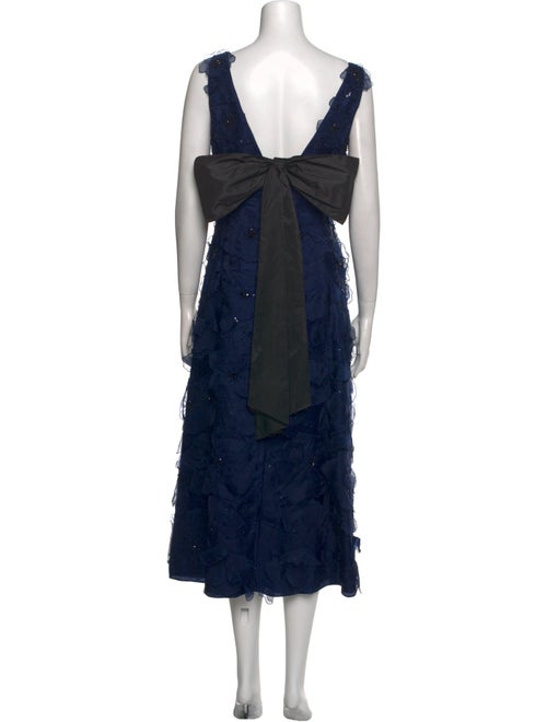 Carolina Herrera Silk Long Dress