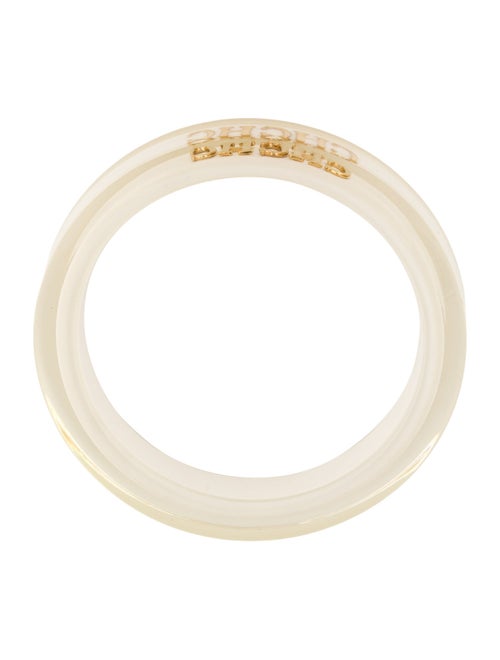 Carolina Herrera Resin Bangle Bracelet