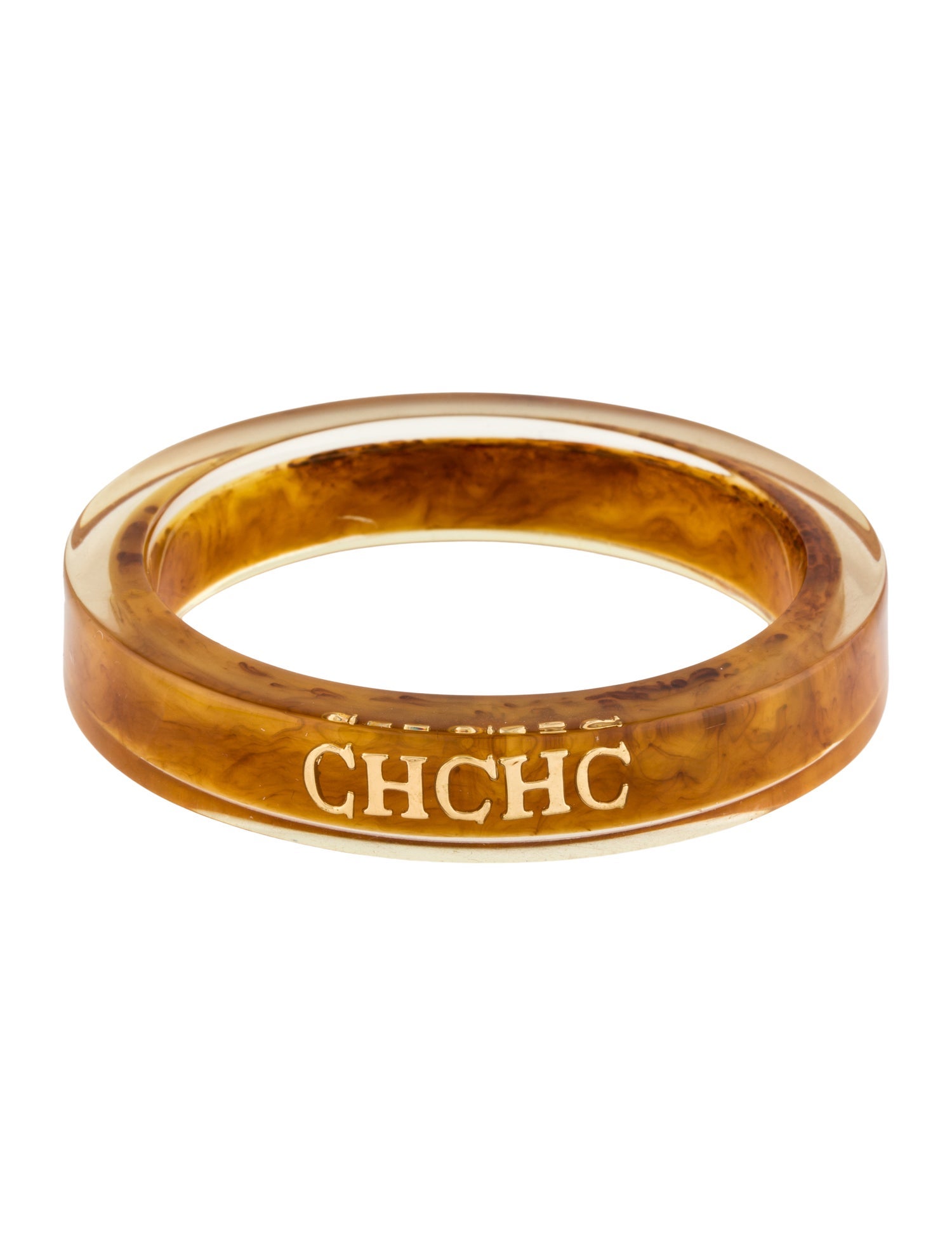 Carolina Herrera Resin Bangle Bracelet