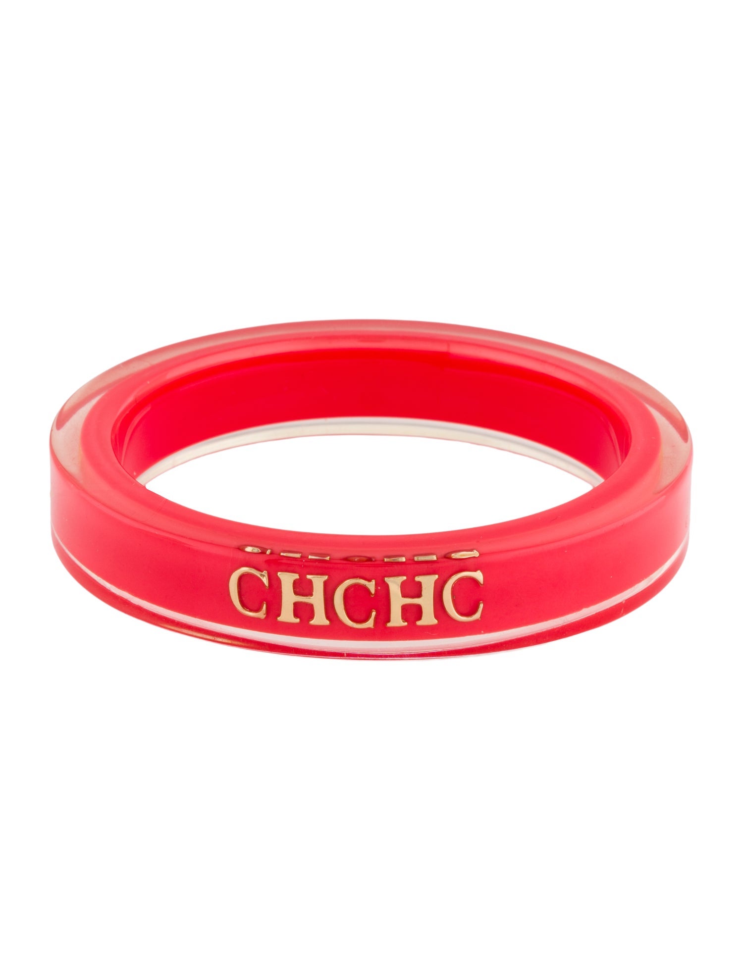 Carolina Herrera Resin Bangle Bracelet