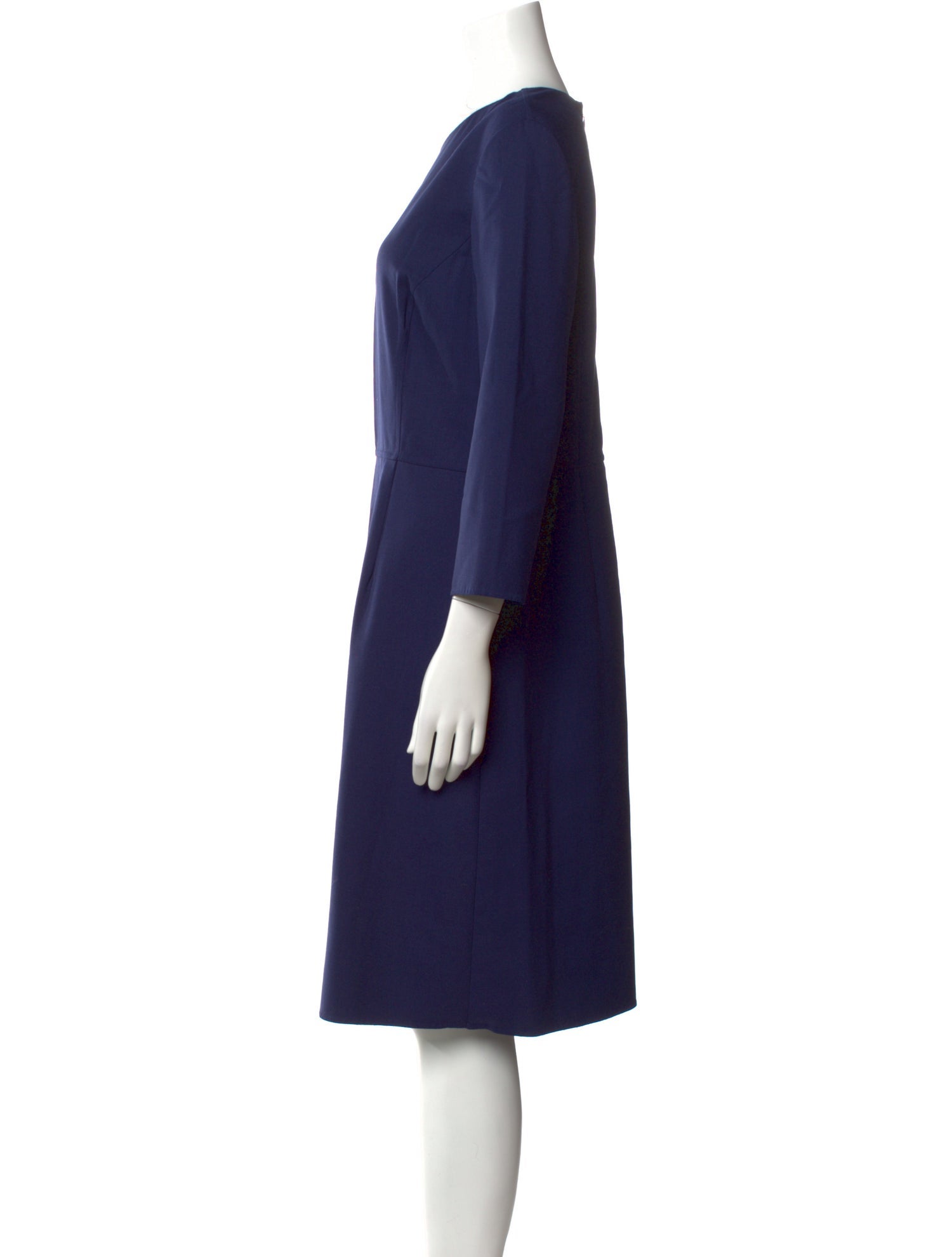 Carolina Herrera Crew Neck Knee-Length Dress