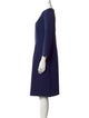 Carolina Herrera Crew Neck Knee-Length Dress