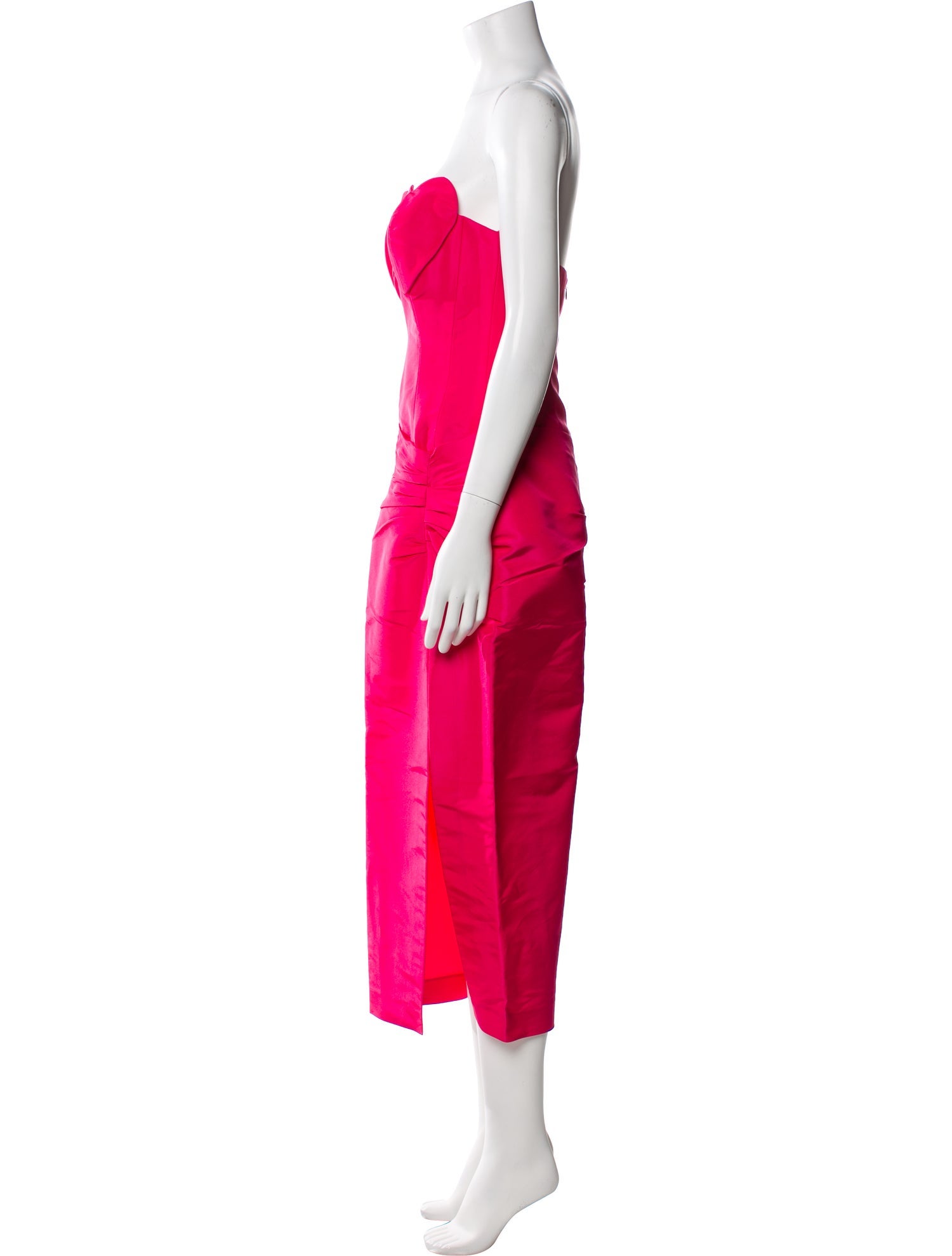Carolina Herrera Silk Midi Length Dress