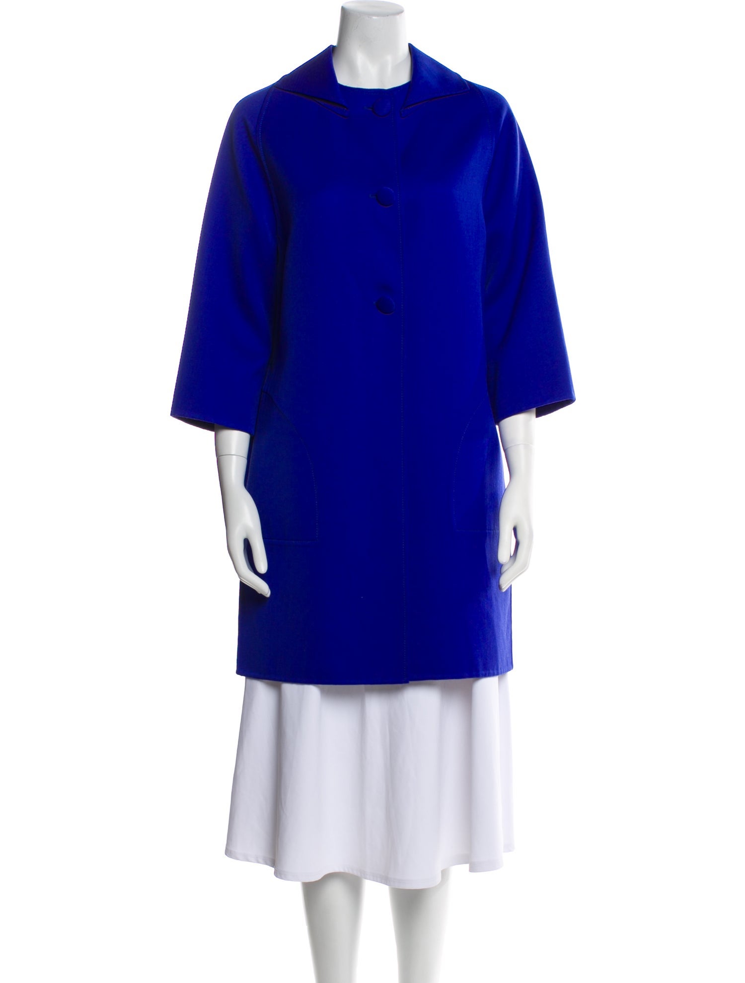 Carolina Herrera Virgin Wool Coat