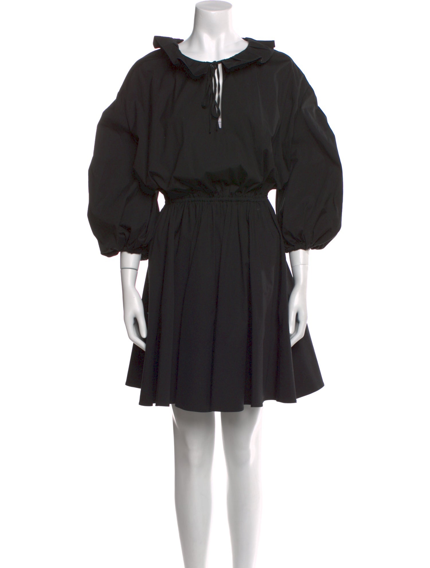 Carolina Herrera Scoop Neck Knee-Length Dress