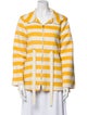 CH Carolina Herrera Wool Striped Jacket