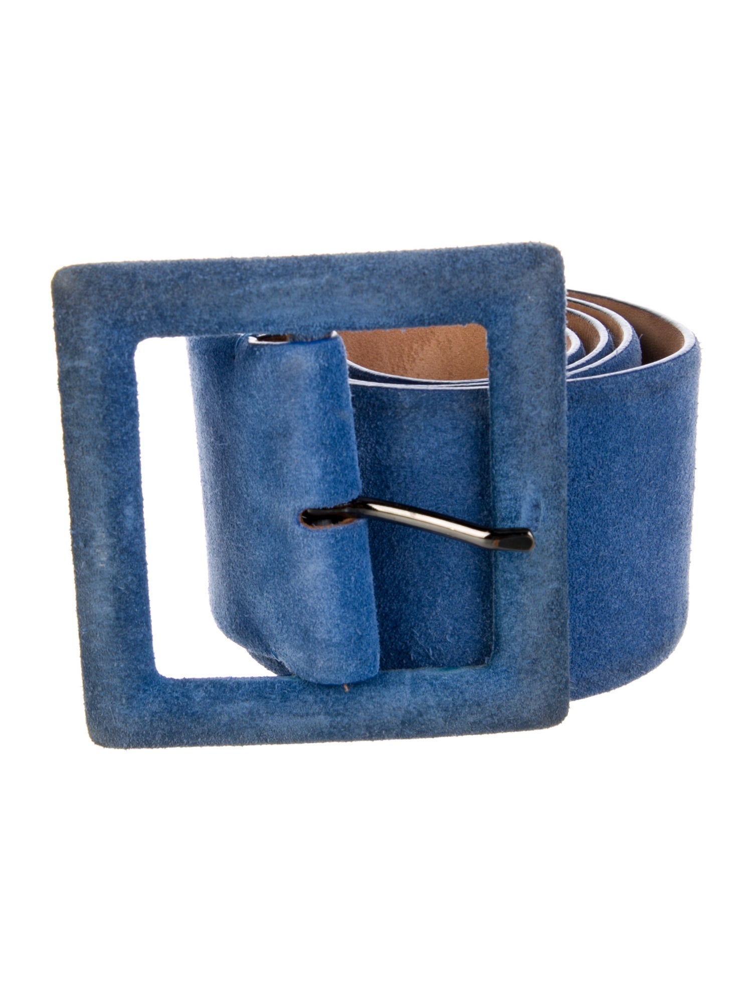 Carolina Herrera Wide Suede Belt