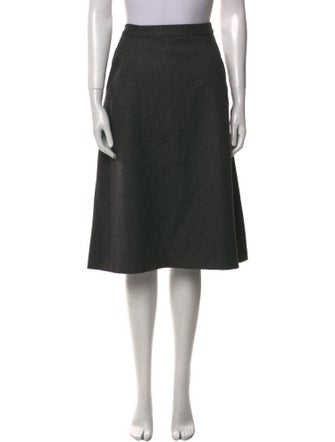 Carolina Herrera Wool Knee-Length Skirt