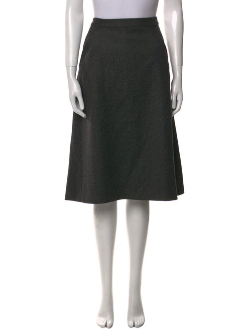 Carolina Herrera Wool Knee-Length Skirt