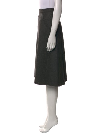 Carolina Herrera Wool Knee-Length Skirt