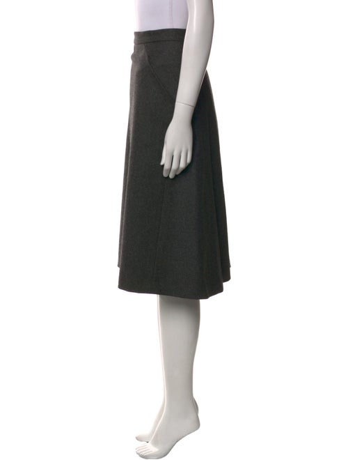 Carolina Herrera Wool Knee-Length Skirt
