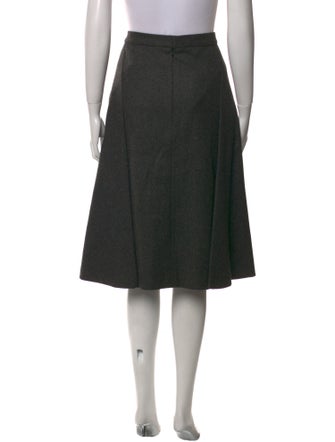 Carolina Herrera Wool Knee-Length Skirt