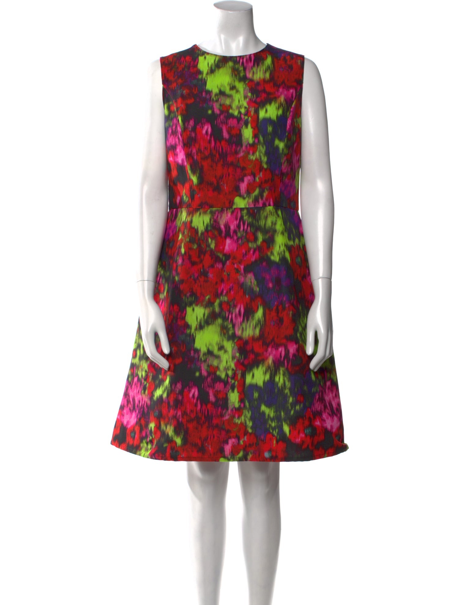 Carolina Herrera Printed Knee-Length Dress