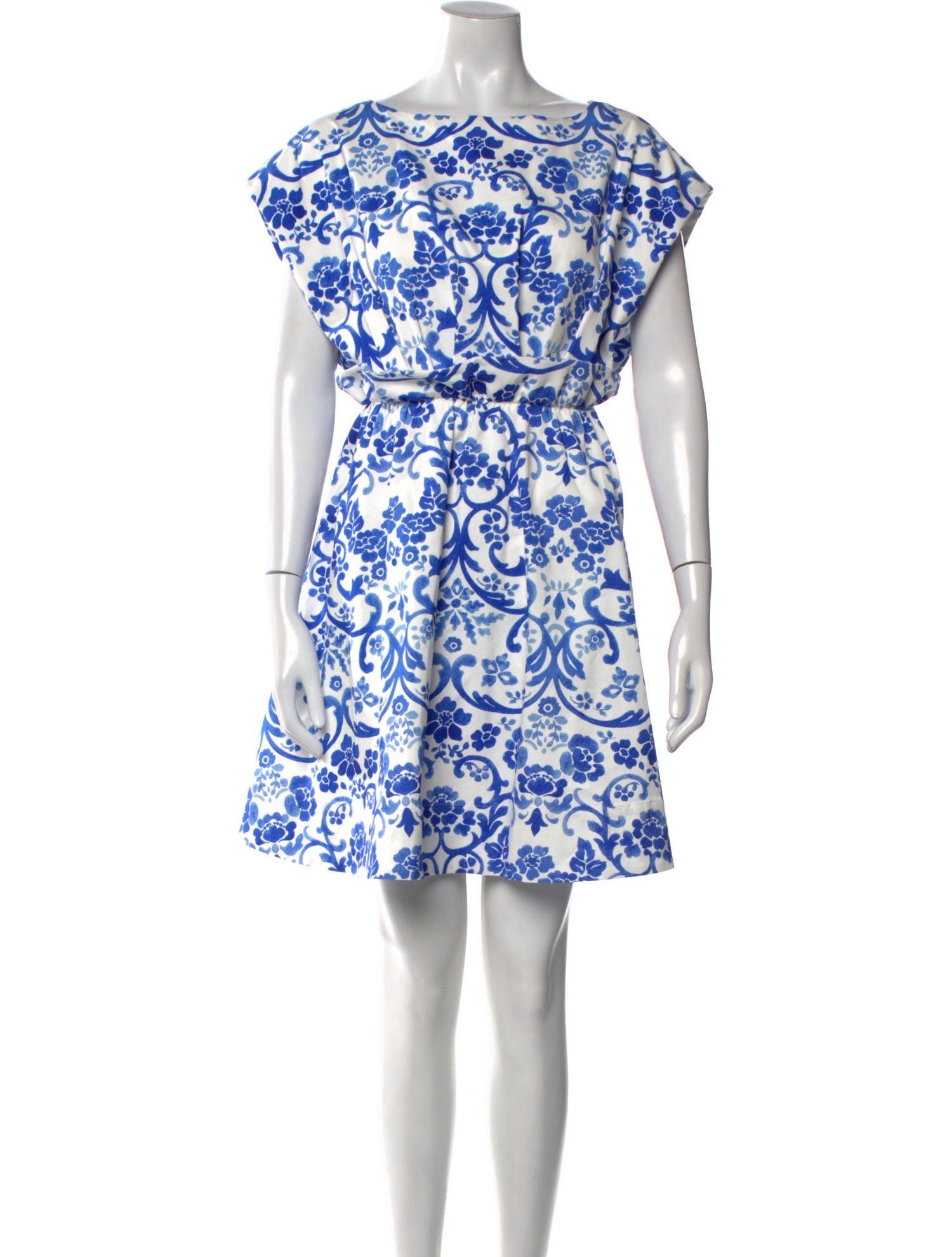 Carolina Herrera Floral Print Mini Dress w/ Tags