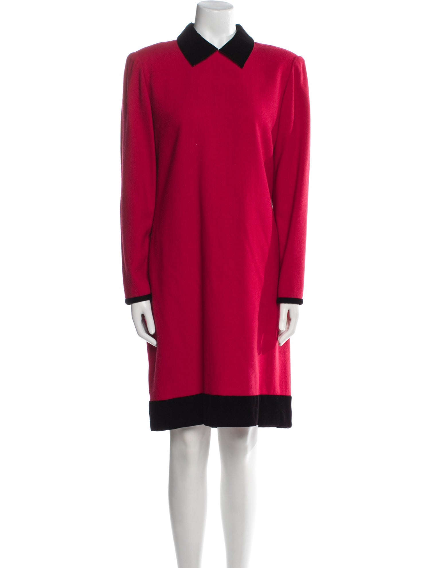 Carolina Herrera Wool Knee-Length Dress
