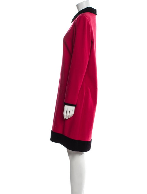 Carolina Herrera Wool Knee-Length Dress