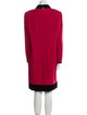 Carolina Herrera Wool Knee-Length Dress