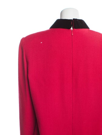 Carolina Herrera Wool Knee-Length Dress