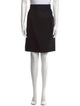 Carolina Herrera Virgin Wool Knee-Length Skirt