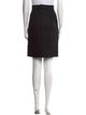Carolina Herrera Virgin Wool Knee-Length Skirt