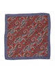 Carolina Herrera Silk Paisley Print Scarf