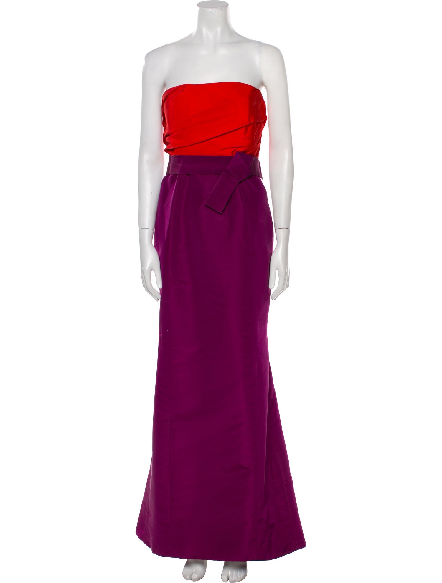 Carolina Herrera Silk Long Dress