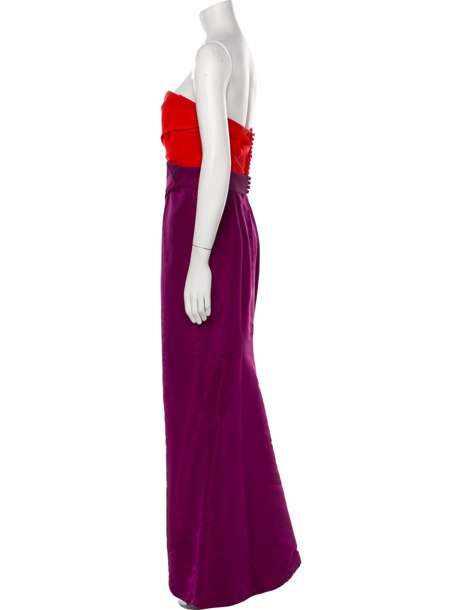 Carolina Herrera Silk Long Dress