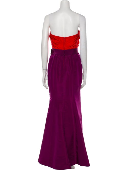 Carolina Herrera Silk Long Dress