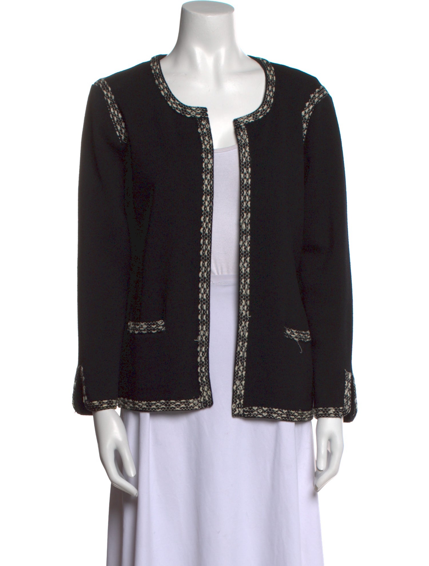 Carolina Herrera Wool Scoop Neck Sweater