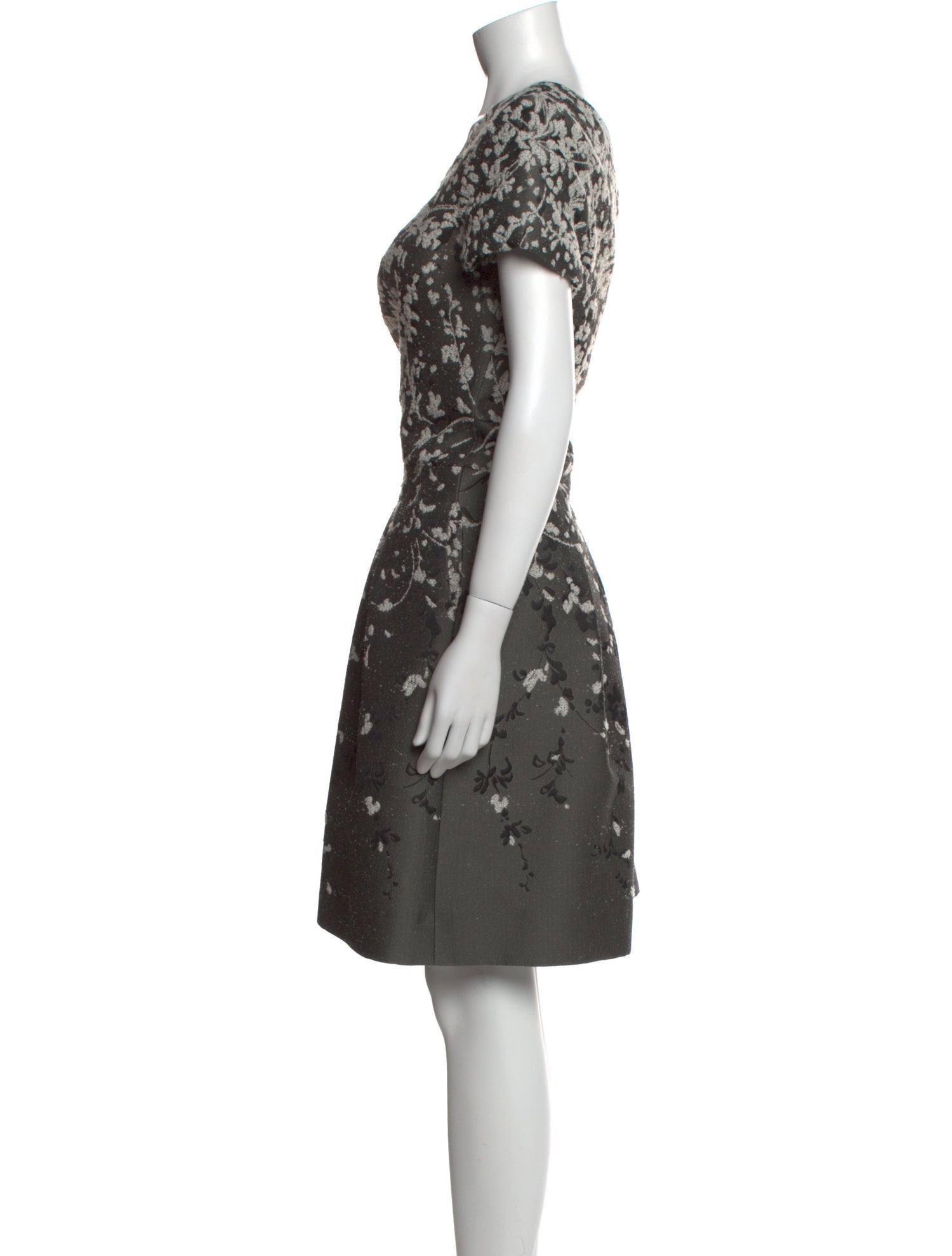 Carolina Herrera Printed Knee-Length Dress w/ Tags