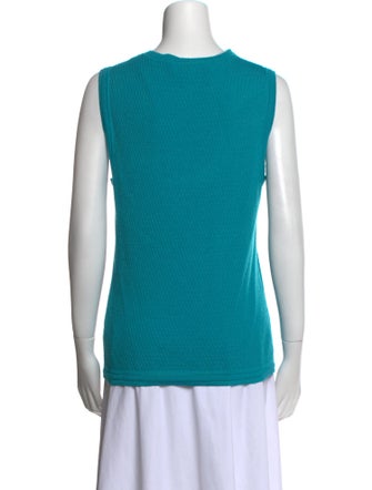Carolina Herrera Virgin Wool Scoop Neck Sweater