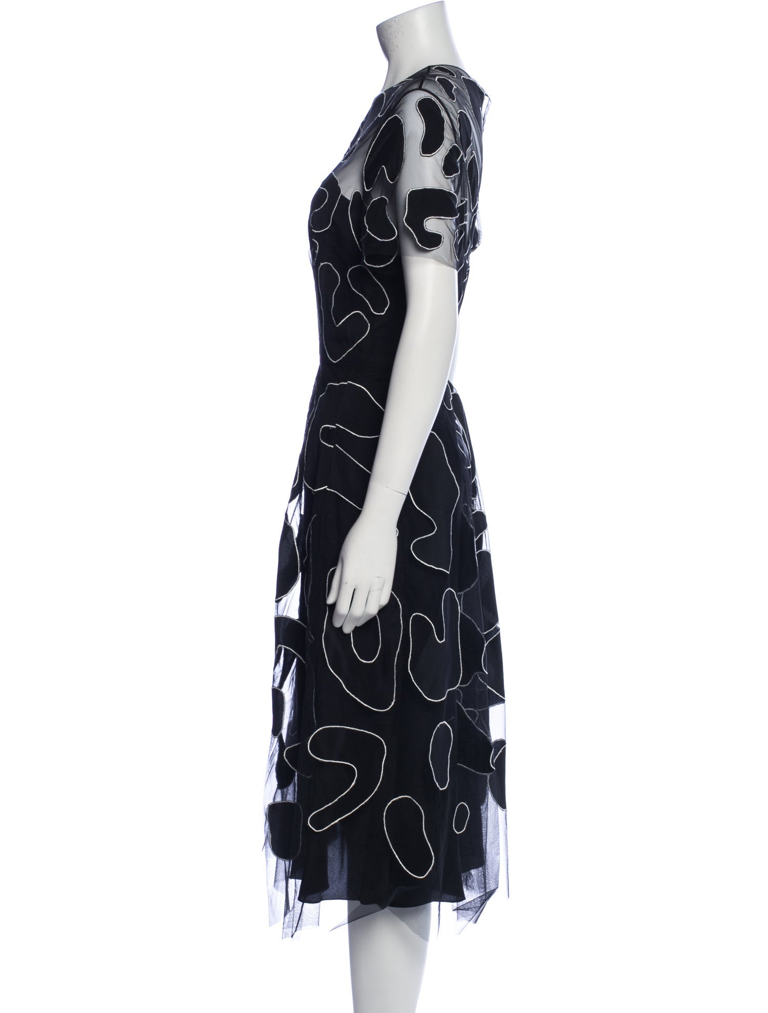 Carolina Herrera Printed Knee-Length Dress