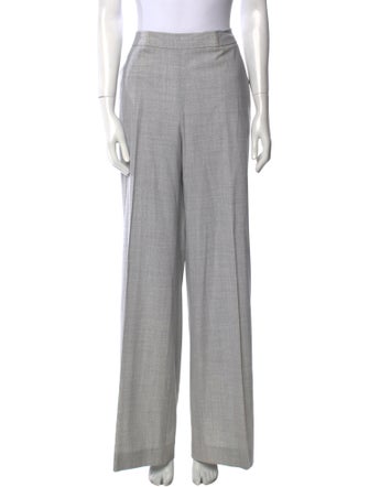 Carolina Herrera Virgin Wool Wide Leg Pants