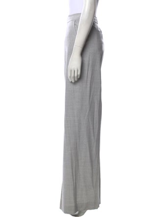 Carolina Herrera Virgin Wool Wide Leg Pants